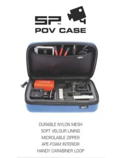 SP POV CASE SMALL GOPRO 3.0 - BLACK -Ocean Motion Shop 1937