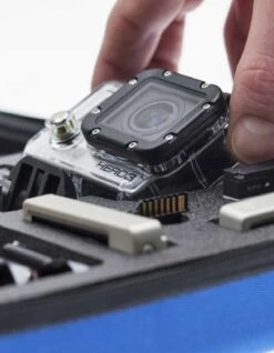 SP POV CASE SMALL FOR GOPRO 3.0 - BLUE -Ocean Motion Shop 2786