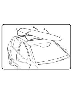 FCS D-RING PREMIUM SINGLE SUP SOFT RACKS -Ocean Motion Shop 3959