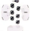 FCS PRODUCTION PLUG SET X2 TRI FINS THRUSTER