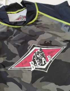 BEAR SURFBOARDS RASHGUARD LYCRA ALLOVER PRINT LYCRA SURF -Ocean Motion Shop bear surfboards rashguard allover print 2