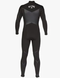 BILLABONG 4/3 ABSOLUTE PLUS CHEST ZIP WETSUIT -Ocean Motion Shop billabong 5 4 absolute plus muta chest zip black 3