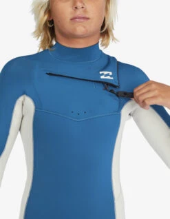 BILLABONG ABSOLUTE 4/3 MM CHEST ZIP BOYS 8-14 -Ocean Motion Shop billabong absolute 4 3 mm chest zip muta ragazzo 4