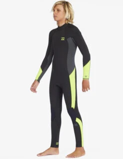 BILLABONG ABSOLUTE 5/4 MM BACK ZIP BOYS -Ocean Motion Shop billabong absoulte 5 4 mm back zip muta ragazzo