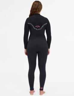 BILLABONG 5/4 FURNACE CHEST ZIP WETSUIT FOR WOMEN -Ocean Motion Shop billabong furnace 4 3 chest zip muta donna 2 1