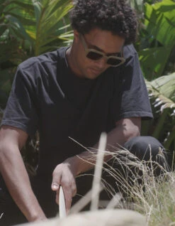 CAPTAIN FIN SLASHER 6.5" BONZER LONGBOARD FIN -Ocean Motion Shop captain fin 6 5 mikey february bonzer pinna longboard 3