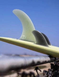 CAPTAIN FIN SLASHER 6.5" LONGBOARD FIN CLEAR -Ocean Motion Shop captain fin 7 slasher pinna longboard clear 1 1