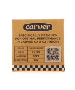 Carver™ CARVER BUSHINGS KIT SOFT TRUCK CX/C2 -Ocean Motion Shop carver bushing kit soft gommni truck cx c2 1