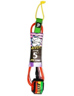 CATCH SURF BEATER PRO COMP LEASH 5' -Ocean Motion Shop catch surf beater 5 pro comp leash