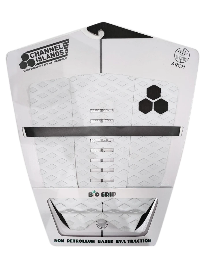 CHANNEL ISLAND MIXED GROOVE 3 PIECE ARCH WHITE 1 CHANNEL ISLAND MIXED GROOVE 3 PIECE ARCH WHITE