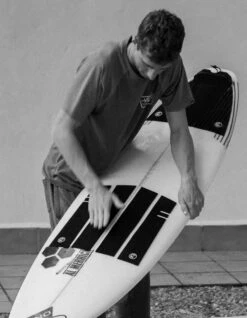 DEFLOW FRONT PAD 4 PIECE BLACK -Ocean Motion Shop deflow front pad 4 pezzi 3