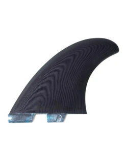 FCS II POWER TWIN PG + 1 XLARGE CLEAR RETAIL FINS BLACK -Ocean Motion Shop fcs ii power twin pg 1 xlarge black