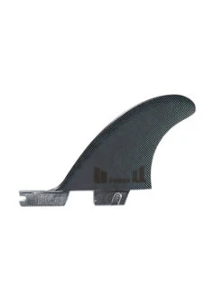 FCS II POWER TWIN PG + 1 XLARGE CLEAR RETAIL FINS BLACK -Ocean Motion Shop fcs ii power twin pg 1 xlarge black 2