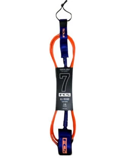FCS ALL ROUND ESSENTIAL LEASH 7' -Ocean Motion Shop fcs leash 7 all round essential 9