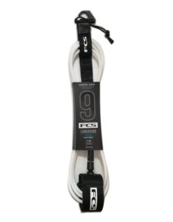 FCS LONGBOARD ANKLE ESSENTIAL LEASH 9' -Ocean Motion Shop fcs leash 9 all round essential longboard da caviglia 1
