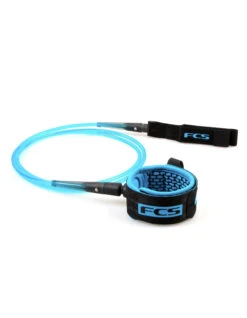 FCS LEASH ALL ROUND ESSENTIAL LONGBOARD 9' CALF -Ocean Motion Shop fcs leash all round essential longboard 9 da ginocchio 1