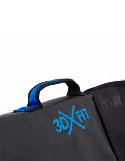 FCS SURFBOARD COVER SINGLE 6'7'' DAY FUNBOARD 3DXFIT BLACK -Ocean Motion Shop fcs sacca singola 6 7 day funboard fish black 5