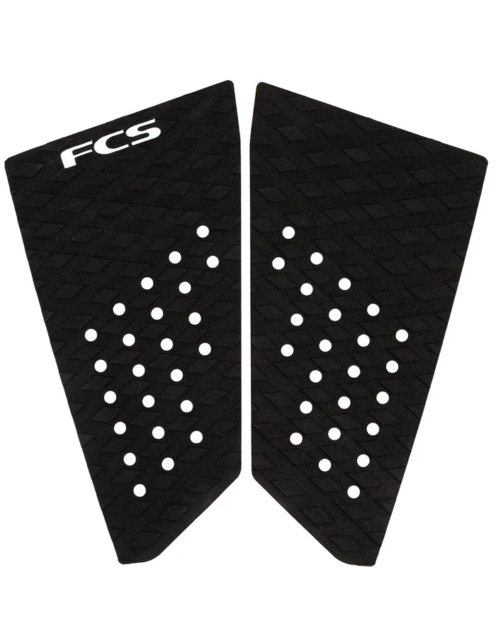 FCS T-3 FISH TRACTION PAD HYBRID BOARDS BLACK 2 FCS T-3 FISH TRACTION PAD HYBRID BOARDS BLACK - Image 2