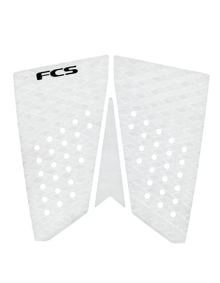 FCS T-3 FISH TRACTION PAD HYBRID BOARDS WHITE 1 FCS T-3 FISH TRACTION PAD HYBRID BOARDS WHITE