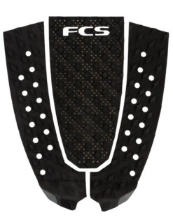 FCS T-3 PIN TRACTION PAD BLACK NARROW TAIL BOARDS