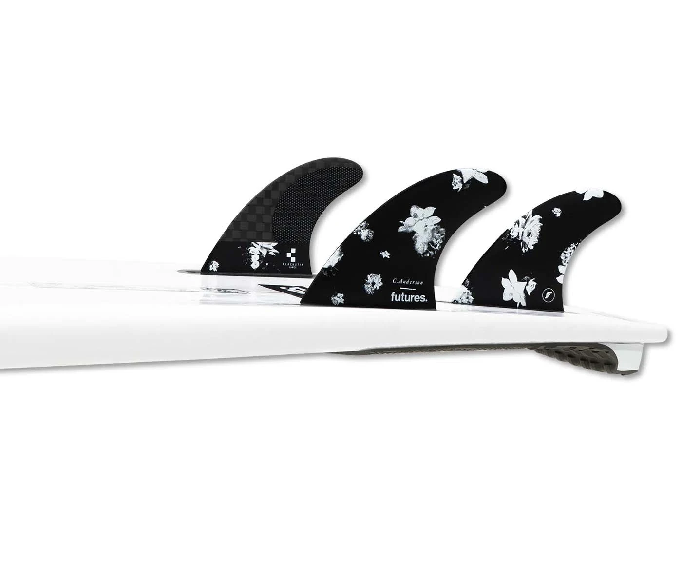 FUTURES FINS ANDO BLACKSTIX THRUSTER LARGE 3 FUTURES FINS ANDO BLACKSTIX THRUSTER LARGE - Image 3