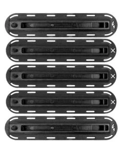 FUTURES FIVE SET FIN BOX BLACK