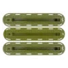 FUTURES THRUSTER SET FIN BOX ARMY GREEN