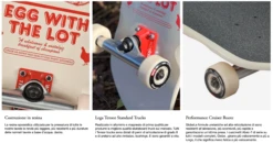 GLOBE 8.625" EGGY SKATEBOARD COMPLETE -Ocean Motion Shop globe skateboard 8 625 eggy skate completo 2