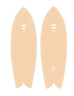 INDIO ENDURANCE DAB TWIN FIN FISH TERRACOTA -Ocean Motion Shop indio endurance dab 5 7 fish twinterracota 1