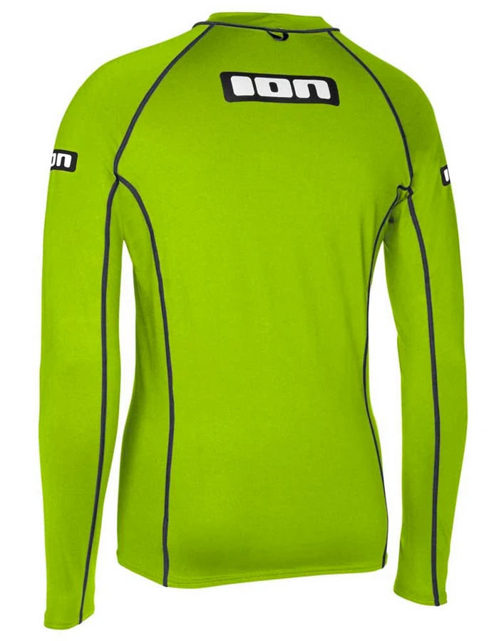 ION PROMO RASHGUARD LYCRA LS LIME GREEN 2 ION PROMO RASHGUARD LYCRA LS LIME GREEN - Image 2