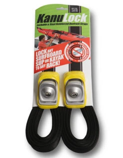 FCS KANULOCK LOCKABLE TIE-DOWNS -Ocean Motion Shop kanulock cinghie con lucchetto antifurto