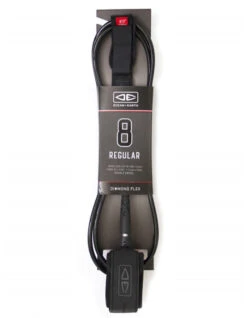 OCEAN & HEART REGULAR LONGBOARD 9'0"BLACK LEASH -Ocean Motion Shop ocean earth 8 0 leash regular 2