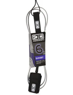 OCEAN & HEART 6'0" LEASH SUNSET MOULDED -Ocean Motion Shop ocean earth leash 6 0 sunset moulded 1
