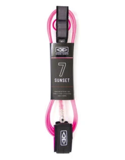 OCEAN & HEART SUNSET 7'0" LEASH SUNSET MOULDED -Ocean Motion Shop ocean earth leash 7 0 sunset moulded 3
