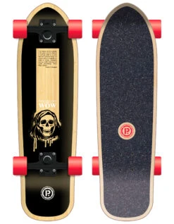 PROHIBITION SKATEBOARD RETRO WOOD 28" WOW