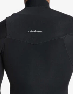 QUIKSILVER 3/2 EVERYDAY SESSIONS FRONT ZIP WETSUIT BLACK -Ocean Motion Shop quiksilver everyday session 4 3 front zip muta intera black 1 1