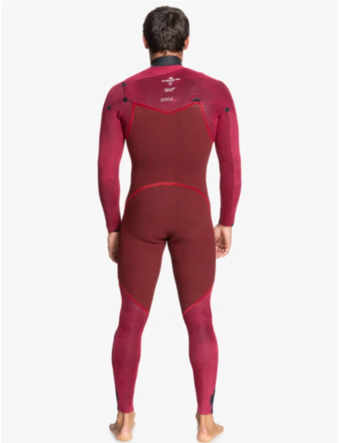 QUIKSILVER 3/2 EVERYDAY SESSIONS FRONT ZIP WETSUIT BLACK - Image 4