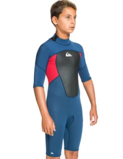 QUIKSILVER BOYS PROLOGUE 2/2 STEAMER WETSUIT BACKZIP -Ocean Motion Shop quiksilver prologue 2 2 back zip ragazzo 6 12 anni 3