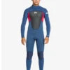 QUIKSILVER BOYS PROLOGUE 3/2 STEAMER WETSUIT BACK ZIP