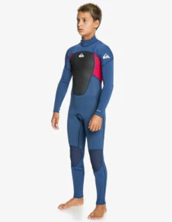 QUIKSILVER BOYS PROLOGUE 4/3 STEAMER WETSUIT BACKZIP -Ocean Motion Shop quiksilver prologue 4 3 back zip ragazzo 6 12 anni 9