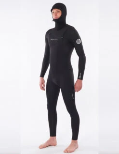 RIP CURL DAWN PATROL 6/4 CHEST ZIP HOOD WETSUIT -Ocean Motion Shop rip curl dawn patrol 6 4 muta invernale chest zip con cappuccio 2