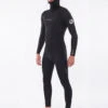 RIP CURL DAWN PATROL 6/4 CHEST ZIP HOOD WETSUIT