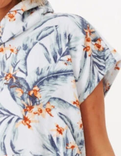 RIP CURL DIAMOND BAY HOODED TOWEL LIGHT BLUE 7 RIP CURL DIAMOND BAY HOODED TOWEL LIGHT BLUE -Ocean Motion Shop rip curl diamond bay poncho donna light blue 1