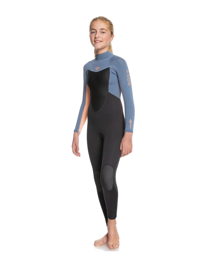 ROXY 4/3 PROLOGUE BACK ZIP WETSUIT FOR GIRLS 2-16 YRS 2 ROXY 4/3 PROLOGUE BACK ZIP WETSUIT FOR GIRLS 2-16 YRS - Image 2