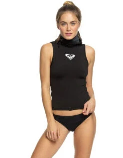 ROXY 2MM SYNCRO+ PP VEST FLT HOODED HD V2 -Ocean Motion Shop roxy syncro 2 0 smanicato con cappuccio 4