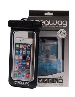 SEAWAG WATERPROOF FOR SMARTPHONE BLACK -Ocean Motion Shop seawag custodia impermeabile per smartphone nero