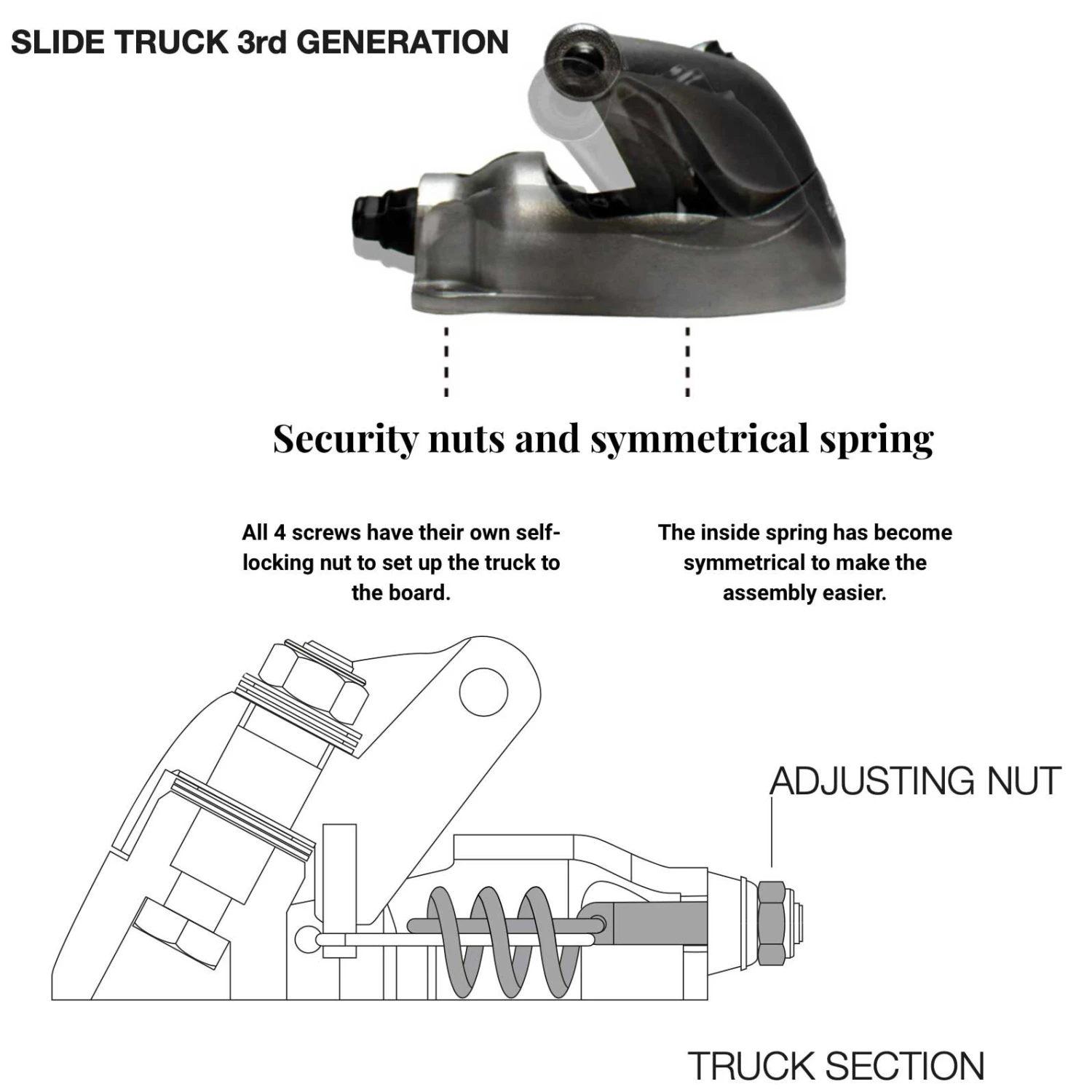 SLIDE 32" SURFSKATE DIAMOND WAIMEA 2 SLIDE 32" SURFSKATE DIAMOND WAIMEA - Image 2
