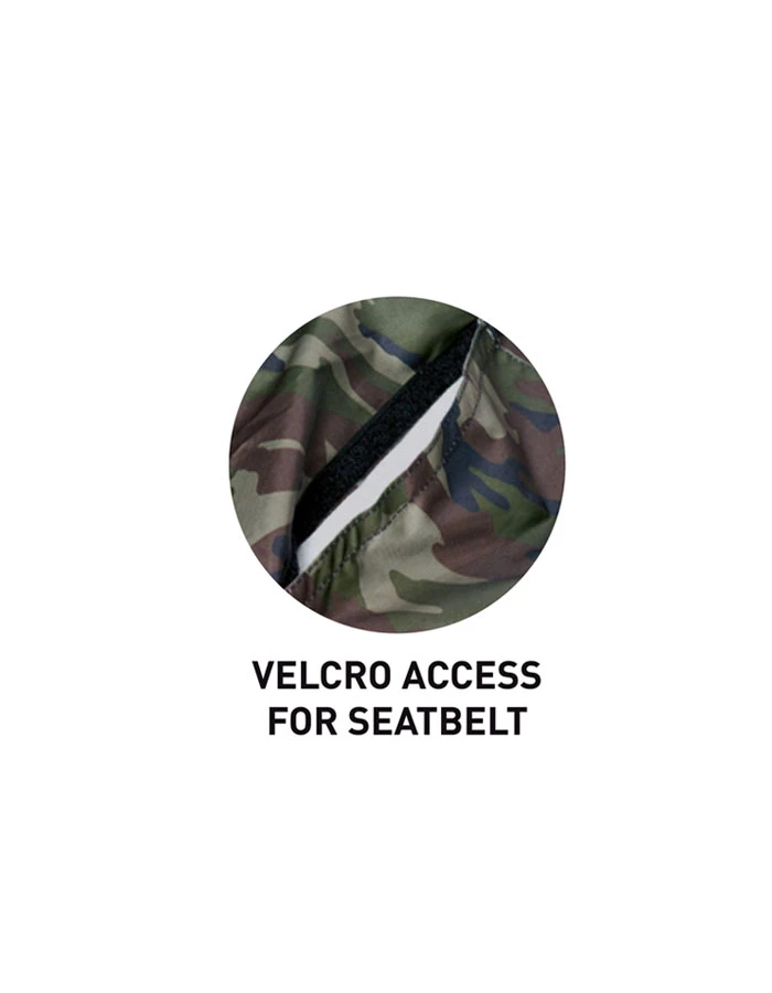 SURFLOGIC WATERPROOF CAR SEAT COVER DOUBLE CAMO 2 SURFLOGIC WATERPROOF CAR SEAT COVER DOUBLE CAMO - Image 2