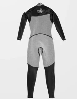 VOLCOM MODULATOR 4/3MM CHEST ZIP WETSUIT BLACK -Ocean Motion Shop volcom muta modulator 4 3 chest zip black 3
