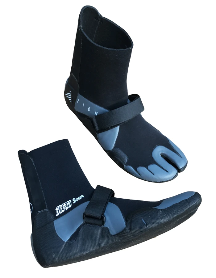 ZION YETI 3MM SPLIT TOE BOOTIES 1 ZION YETI 3MM SPLIT TOE BOOTIES
